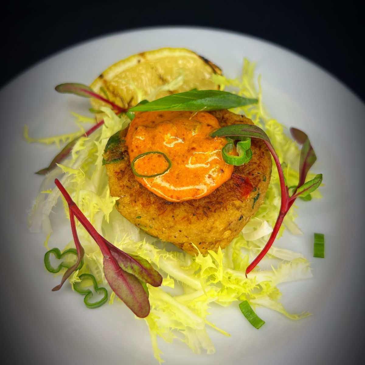 48% Crab Cake & Remoulade Sauce