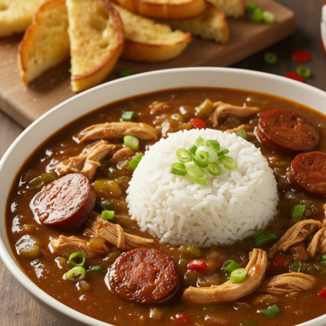 Creole Chicken & Andouille Gumbo