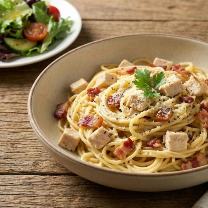 Chicken Pasta Carbonara