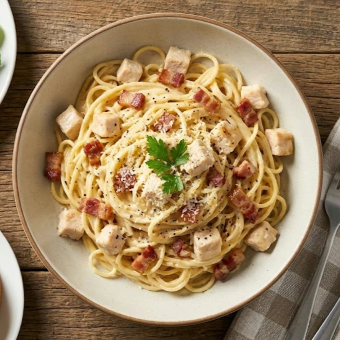 Chicken Carbonara Pasta